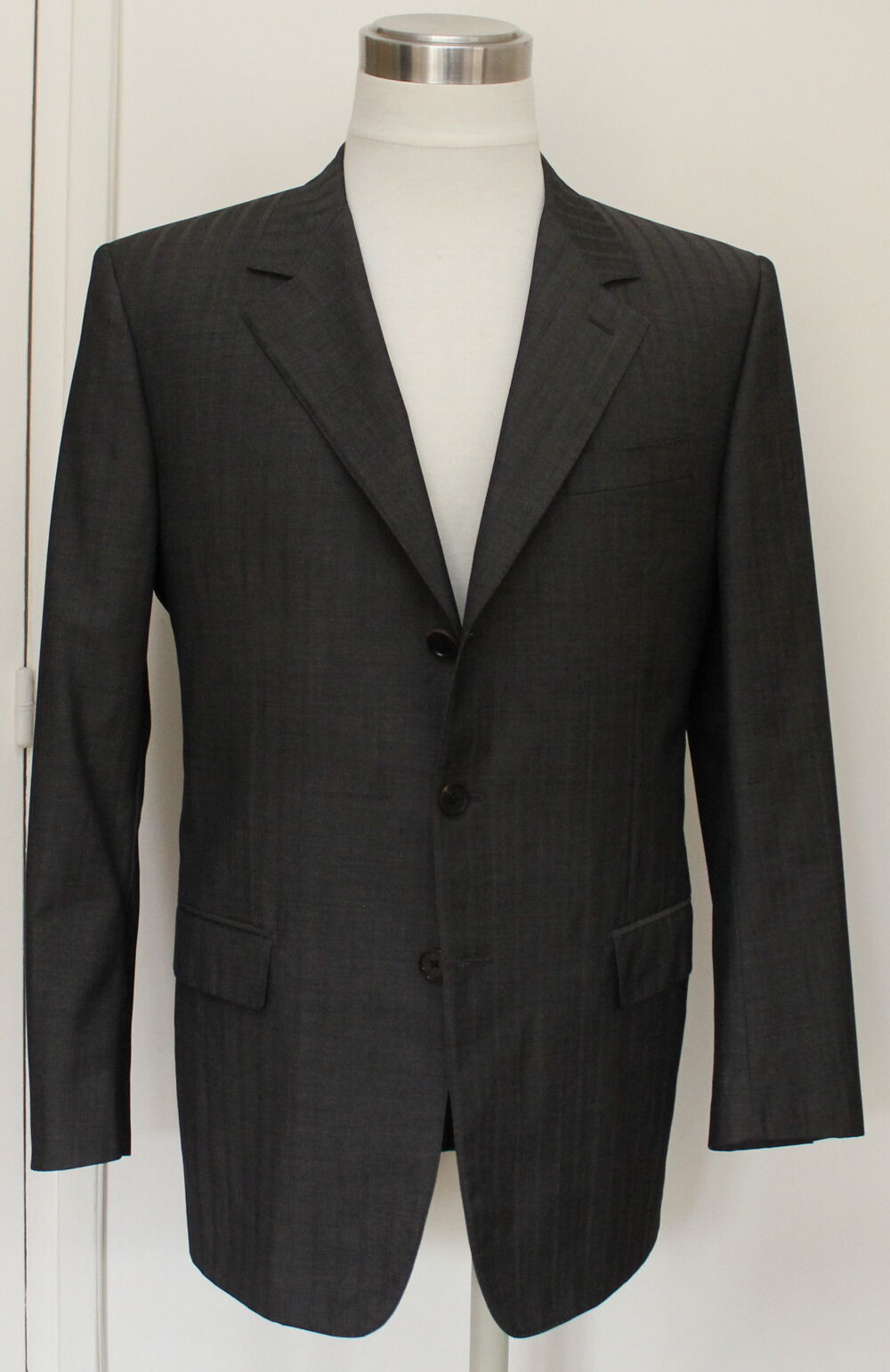 Veste gris anthracite fines rayures LOUIS VUITTON 
T.56 IT Vêtements