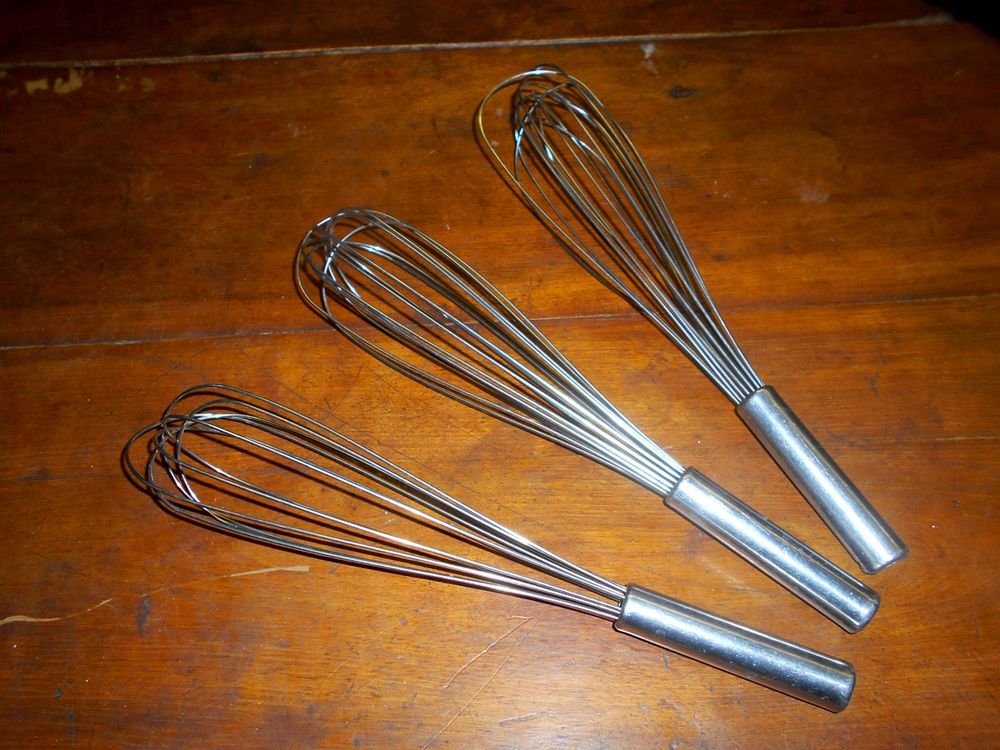 Ustensile de cuisine fouet en inox (l'unit&eacute;) Cuisine