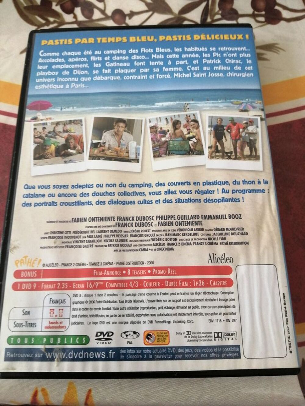 Camping DVD et blu-ray