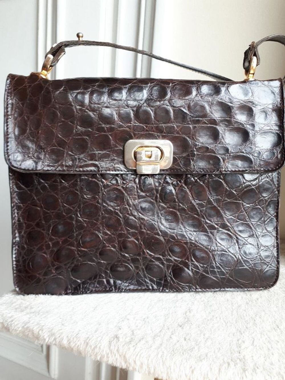 Sac crocodile veritable occasion hot sale