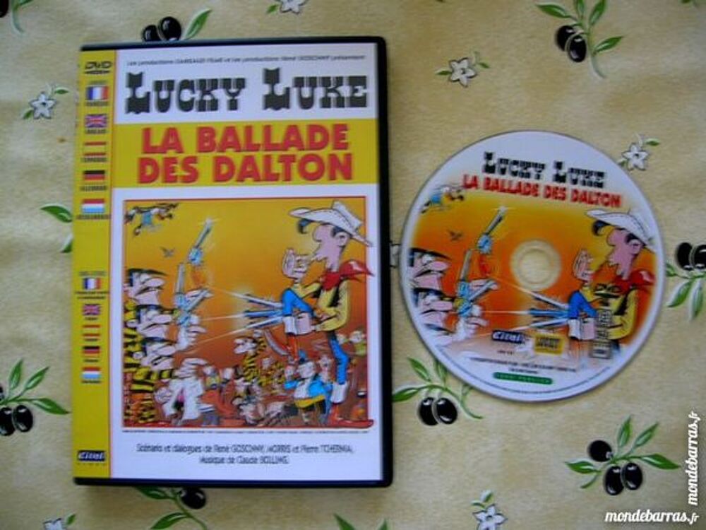 DVD LUCKY LUKE LA BALLADE des DALTON DVD et blu-ray