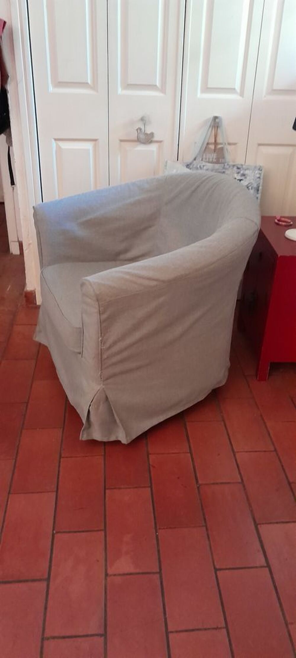 Fauteuil club d&eacute;houssable Meubles