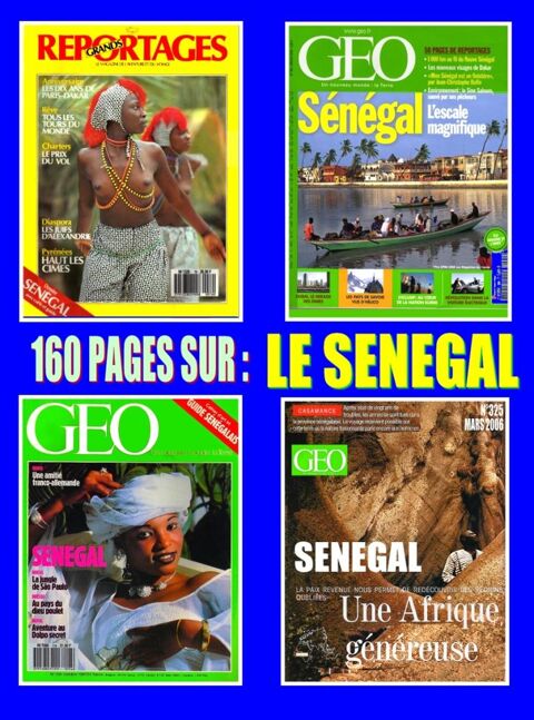 LE SÉNÉGAL - géo - CARAMANCE / prixportcompris 15 Strasbourg (67)