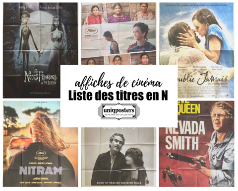 Affiches originales de cin�ma : Films en N (partie 2) 0 Montpellier (34)