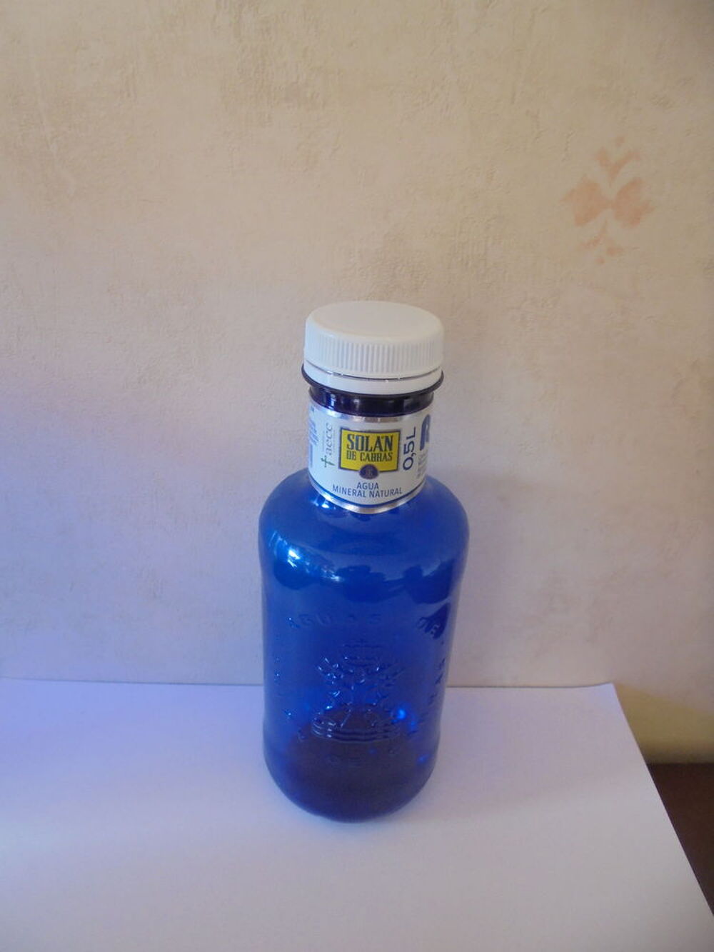Lot de 2 bouteilles bleues Cuisine