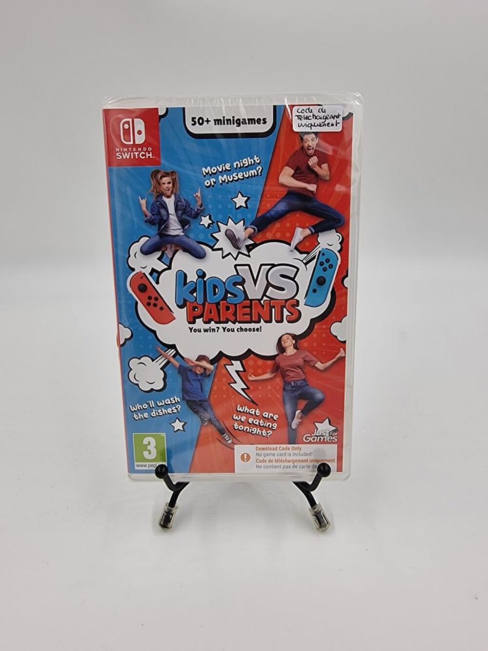 Jeu Nintendo Switch Kids vs Parents neuf sous blister Consoles et jeux vidéos
