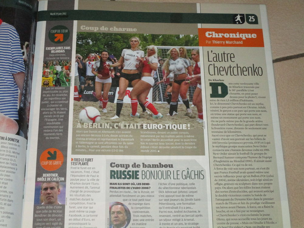 VIEUX FRANCE FOOTBALL 19 JUIN 2012 THIERRY ROLAND 