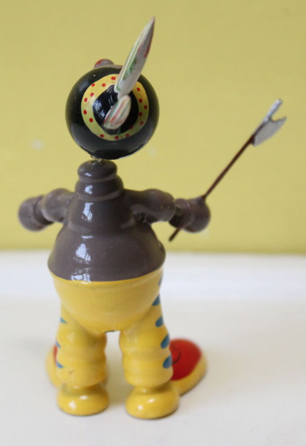 Figurine bois Bobble Head GOULA Made in Spain Chef Indien 
