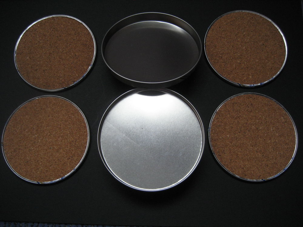Boite de 4 sous-bocks / sous-verres " 16 " -
