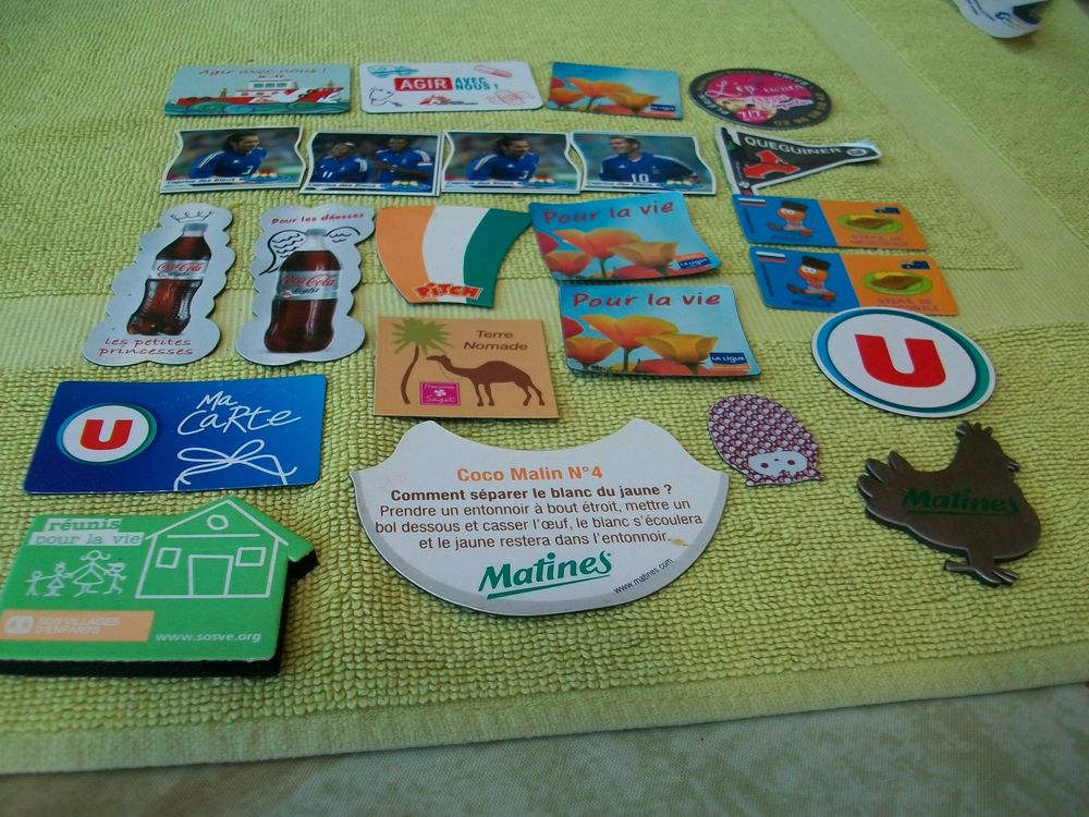 collection de magnets 