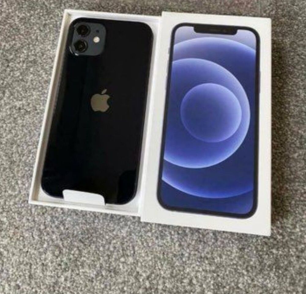 Apple Iphone12 neuf 5g 128 go noir jamais utilis&eacute; Téléphones et tablettes