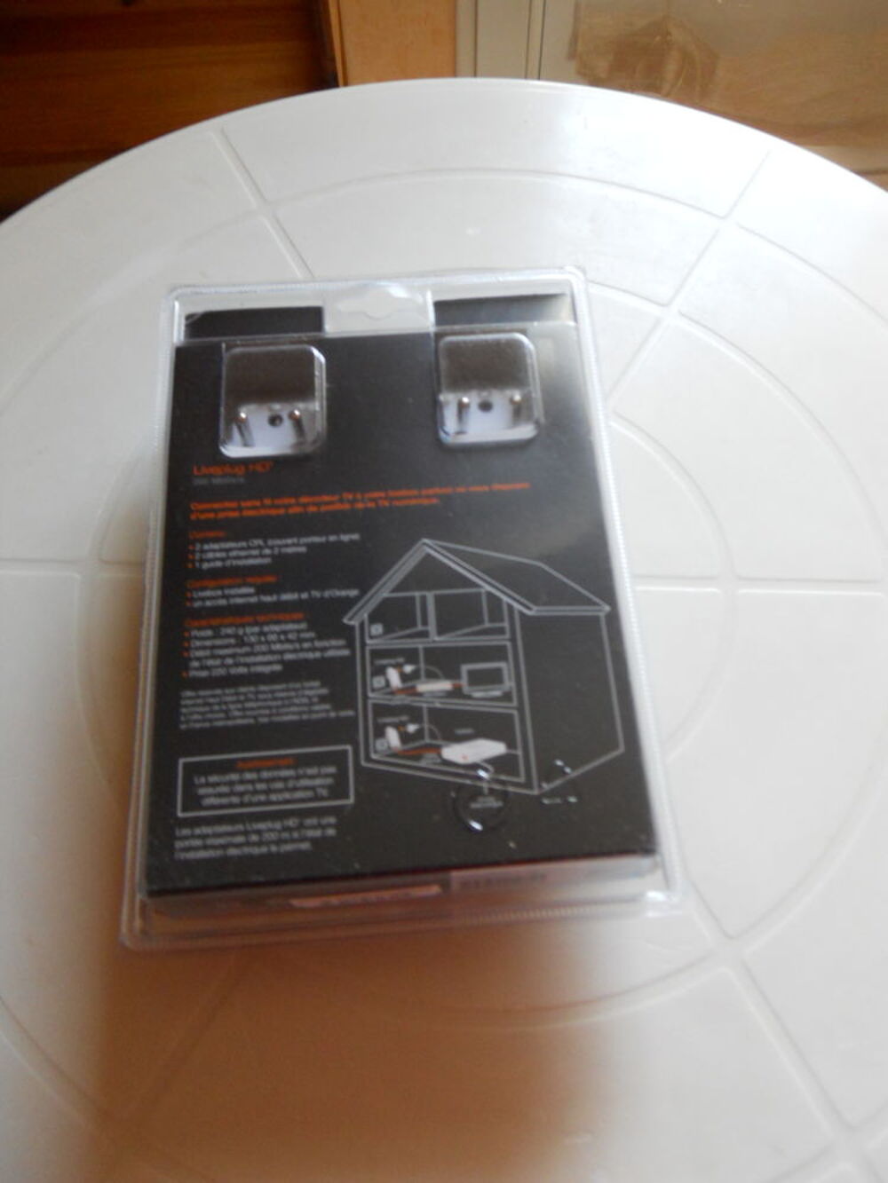 LIVEPLUG HD+200 MBITS/S de chez ORANGE Photos/Video/TV