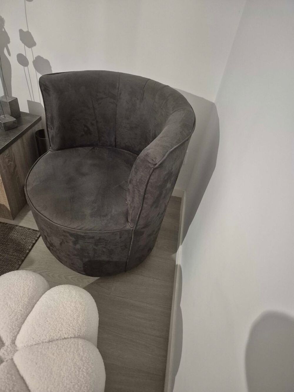 Fauteuil Gris fonce Décoration