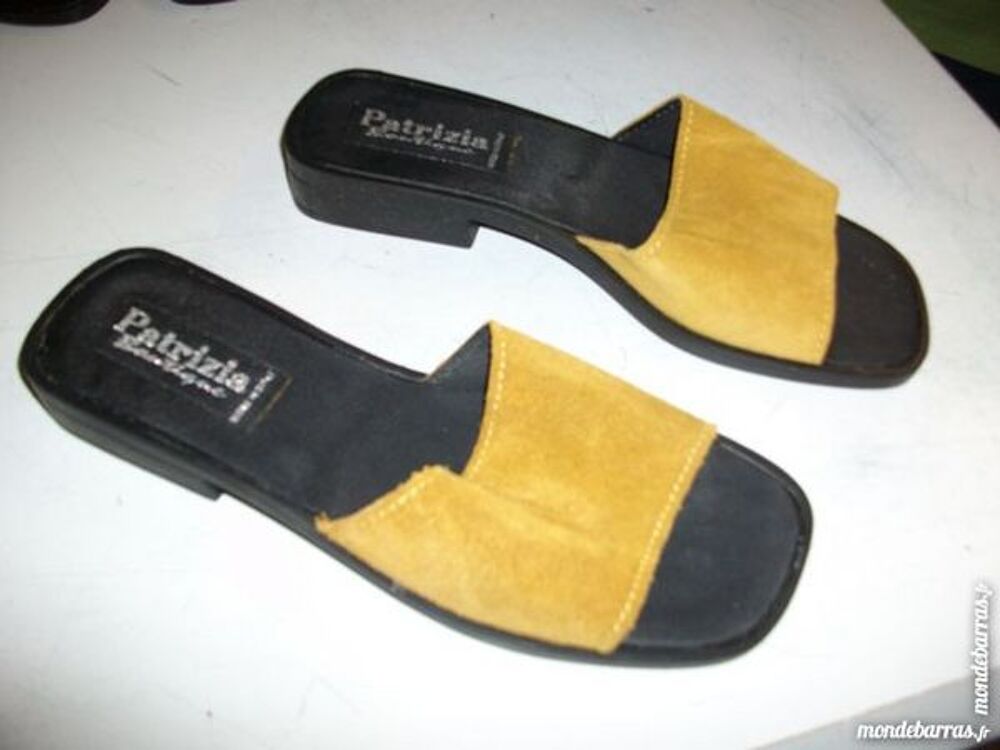 Paires de Mules dessus daim pt 38 - neuves Chaussures