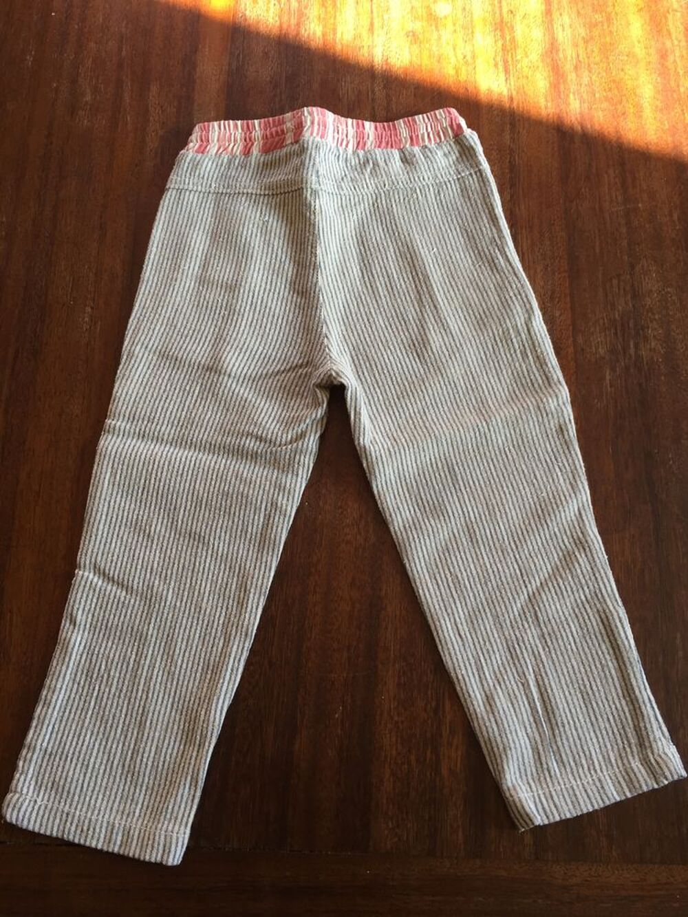 pantalon enfant gar&ccedil;on ray&eacute; " Mango kids " V�tements enfants