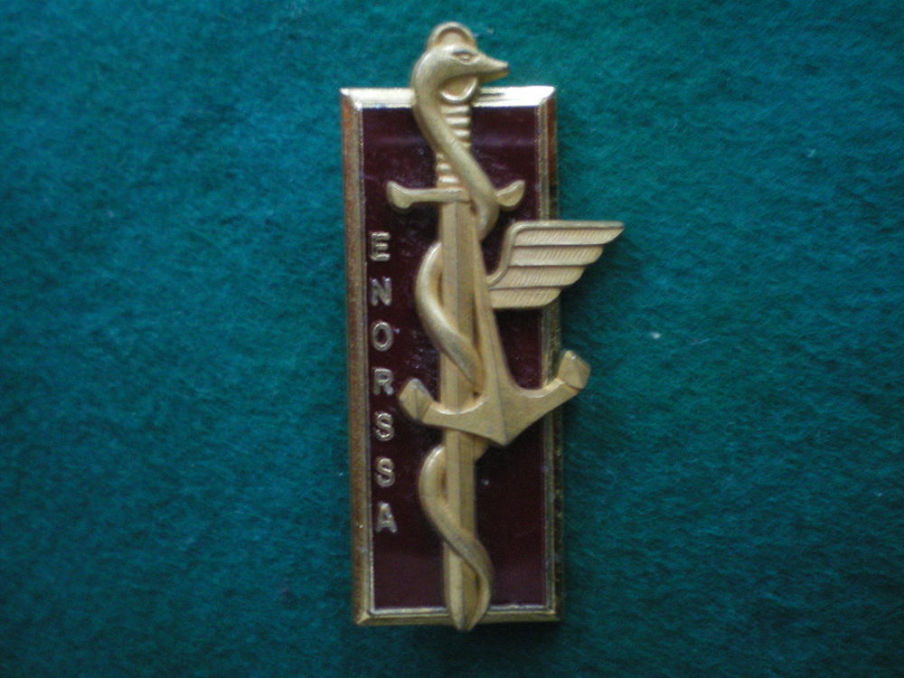 Insigne de Sant&eacute; - Ecole Nationale Officiers de Sant&eacute;. 