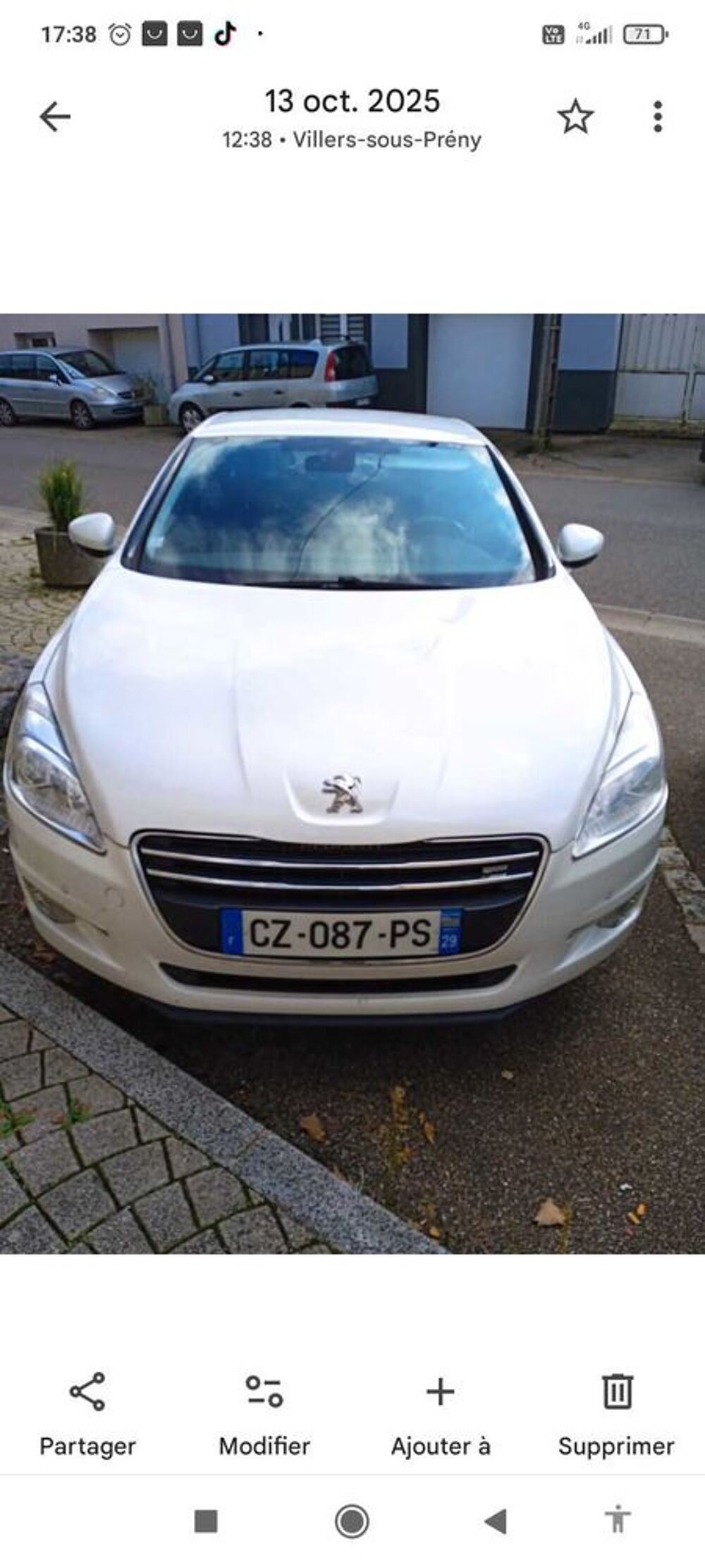 508 1.6 e-HDi 112ch FAP BMP6 BLUE LION Allure 2013 occasion 54330 Vroncourt