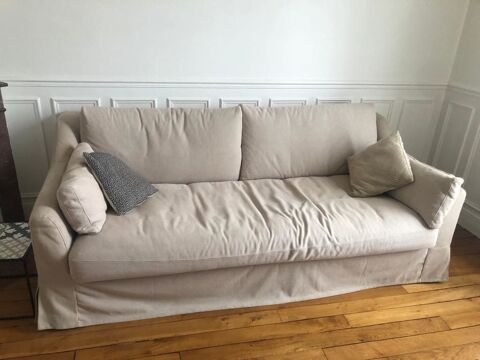 Canap 3 places beige  200 Boulogne-Billancourt (92)