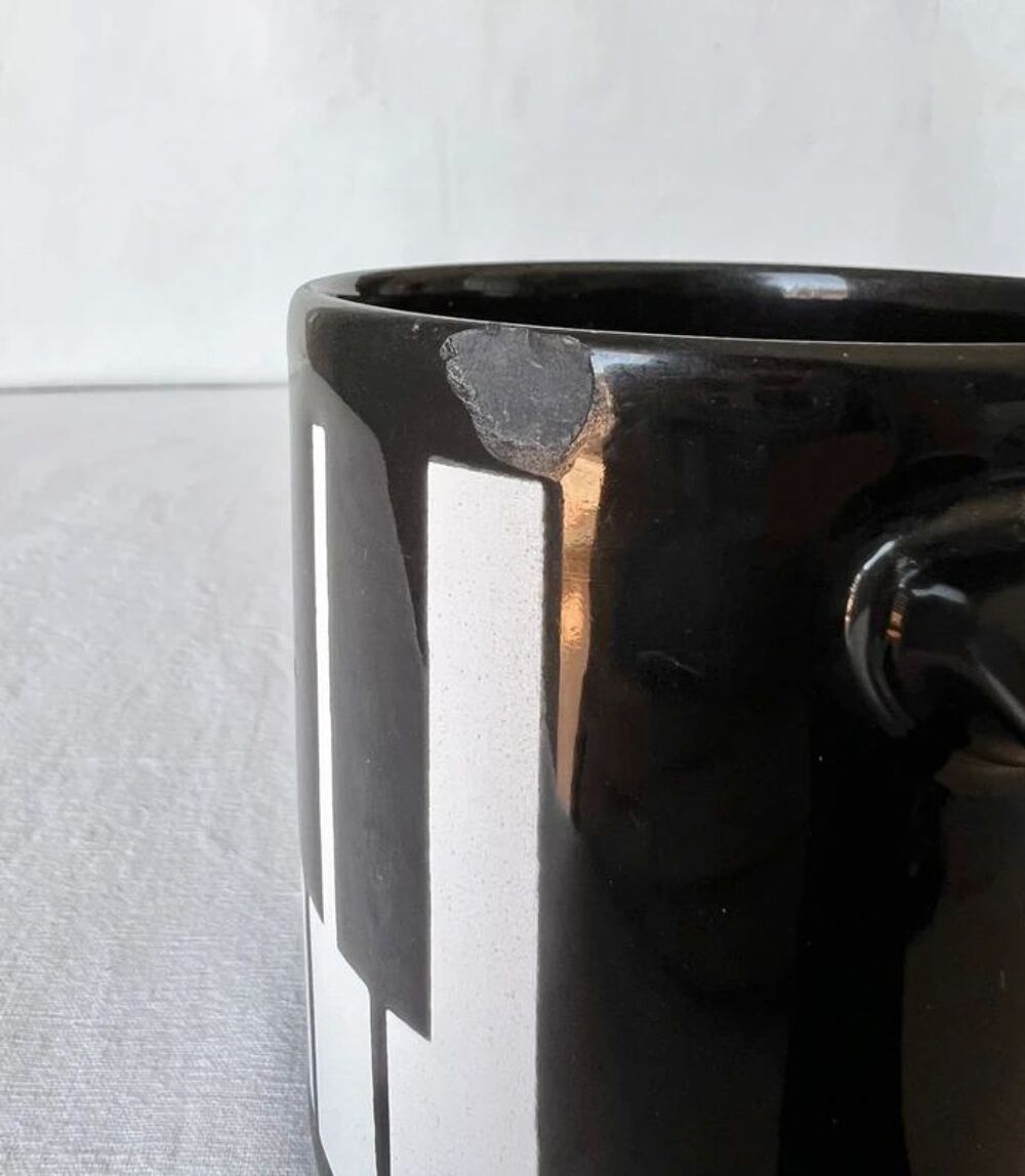 Mug Waechtersbach Piano. C&eacute;ramique allemande vintage Décoration