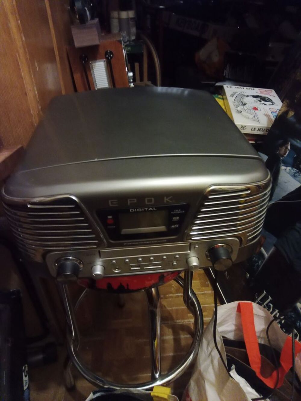 Radio, tourne-disque, lecteur CD, cl&eacute; USB et carte SD Instruments de musique