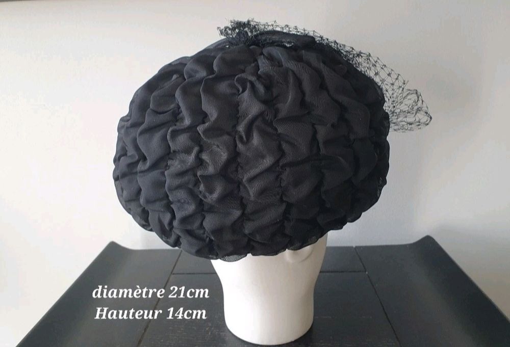 Chapeau cocktail belle &eacute;poque maison anny Paris Vêtements