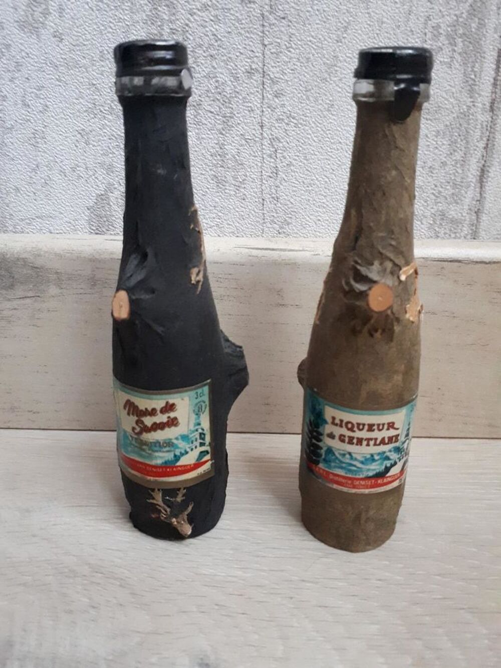 mignonnettes en forme de tronc d'arbre 