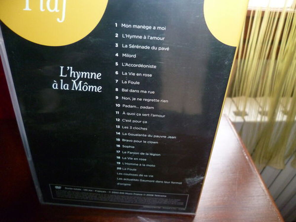 DVD NEUF SOUS BLISTER EDITH PIAF L'HYME A LA MOME DVD et blu-ray