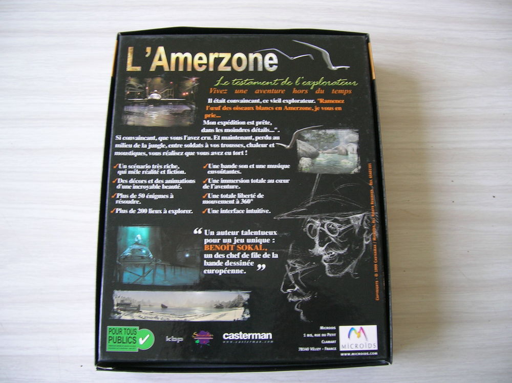 L'AMERZONE - Jeu PC Consoles et jeux vidos