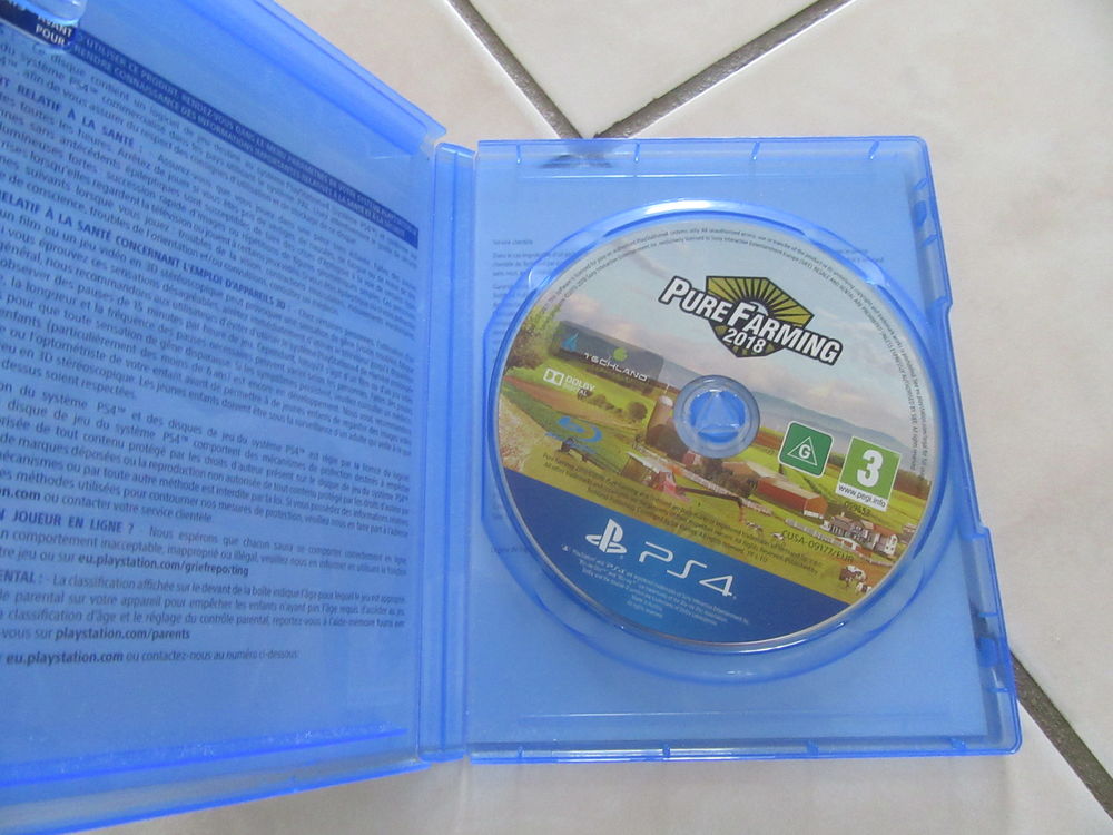 Jeu PS4 Pure Farming 2018 Consoles et jeux vidéos