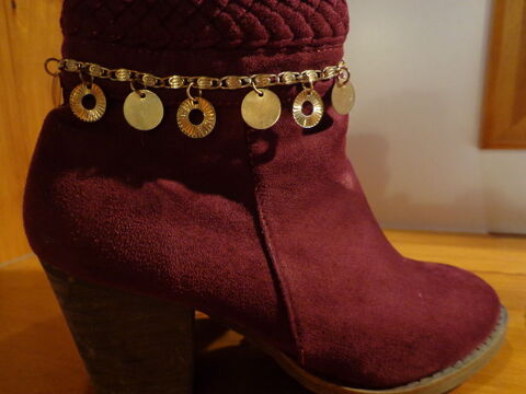 bottines femme taille 38  bordeaux  Merville (59)