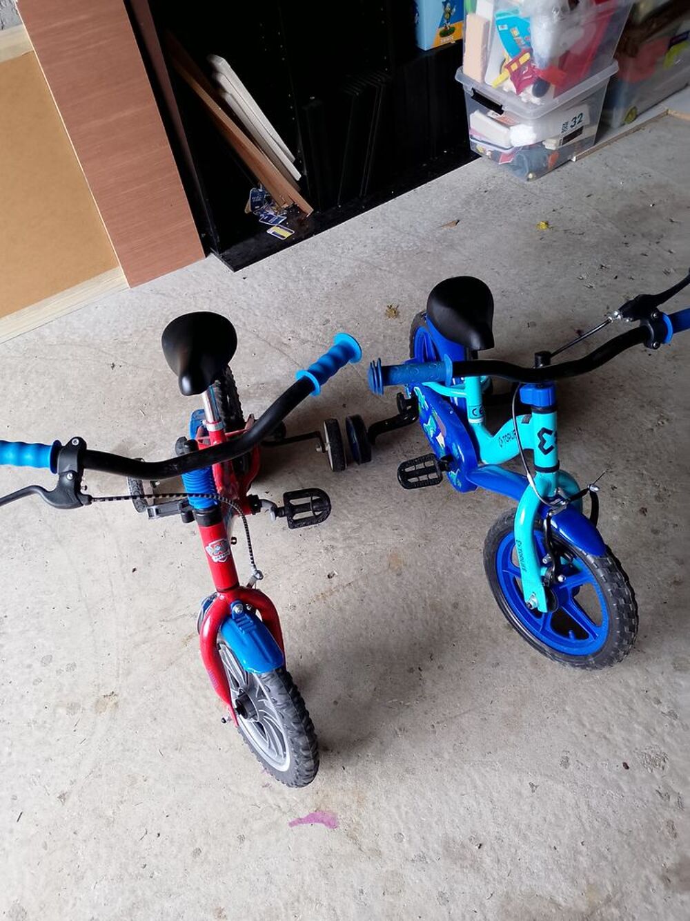 Lot de deux v&eacute;los enfants Vélos