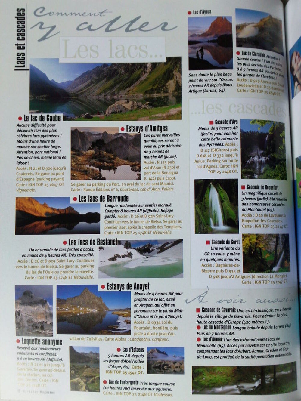 Pyr&eacute;n&eacute;es Magazine N&deg;75 Lacs et cascades Livres et BD