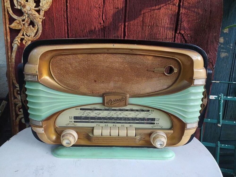 Radio TSF Oceanic Surcouf Vintage Ann&eacute;es 50
