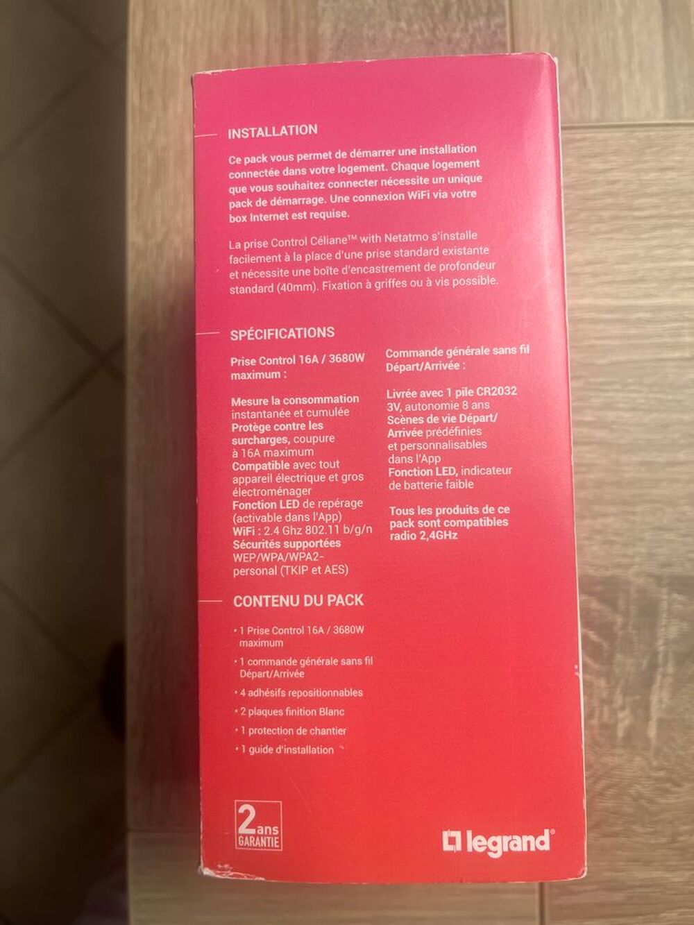 Pack de d&eacute;marrage pour installation connect&eacute;e Legrand Matériel informatique