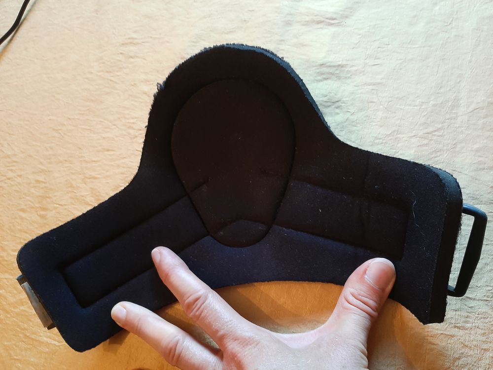 1 paire de prot&egrave;ge-boulets cheval, noire Sports
