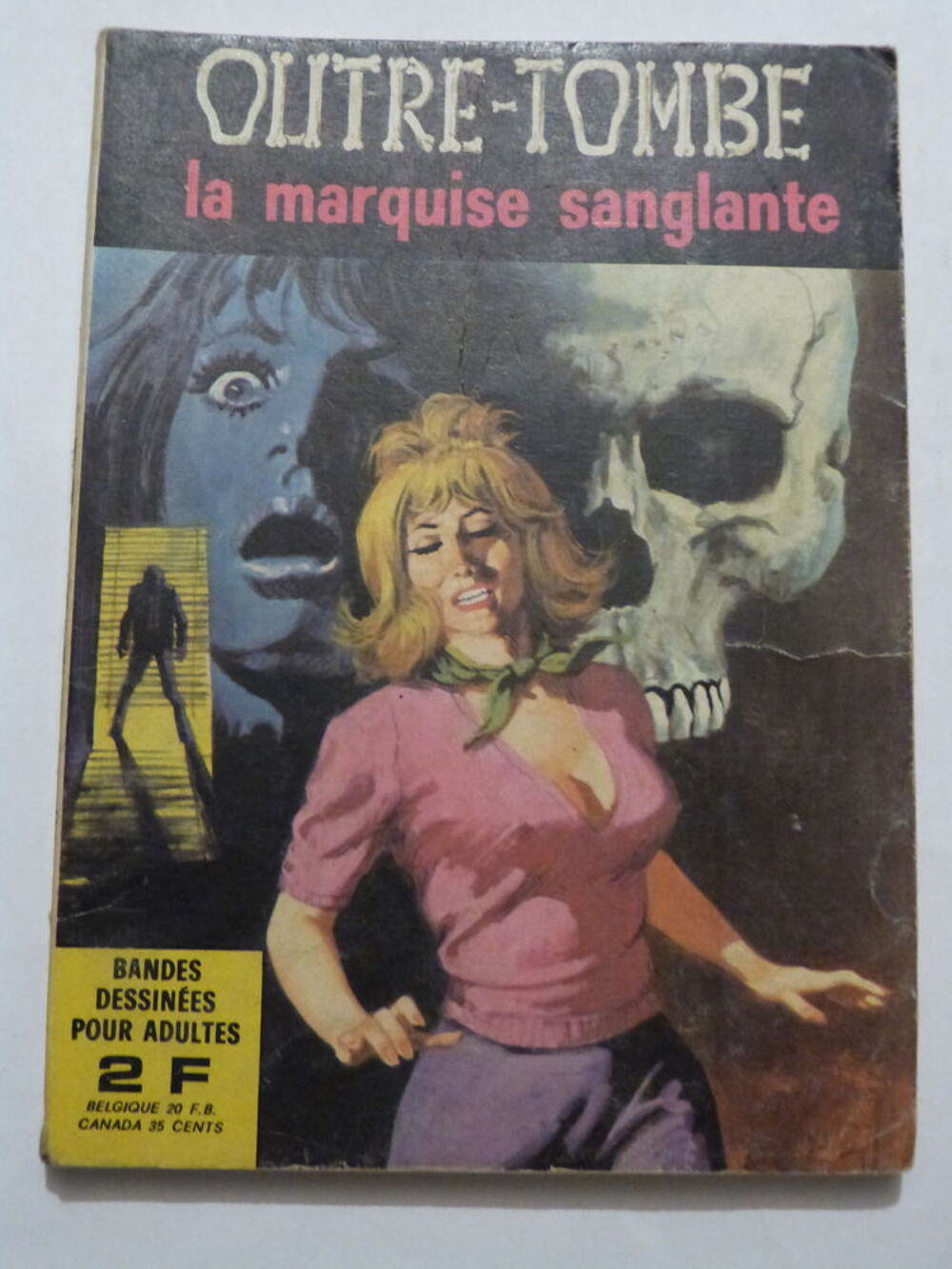 BD ADULTES OUTRE TOMBE N&deg; 11 LA MARQUISE SANGLANTE Livres et BD
