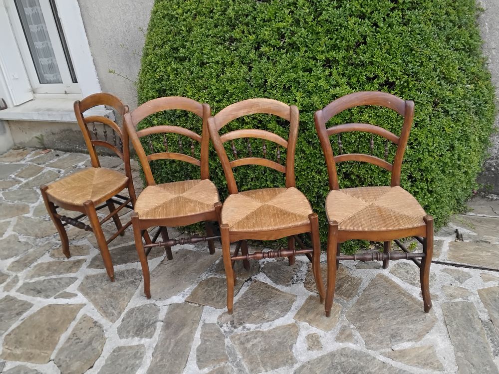 Chaises paillees Meubles
