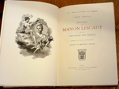 Histoire de Manon Lescaut - livre 45 Collonges-sous-Sal�ve (74)