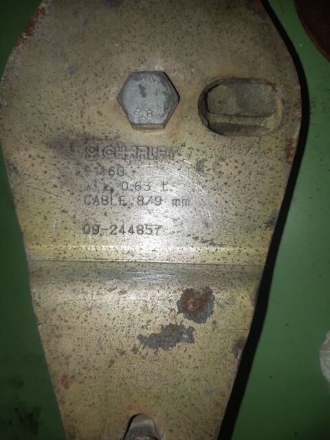 2 poulies acier 0 Langonnet (56)