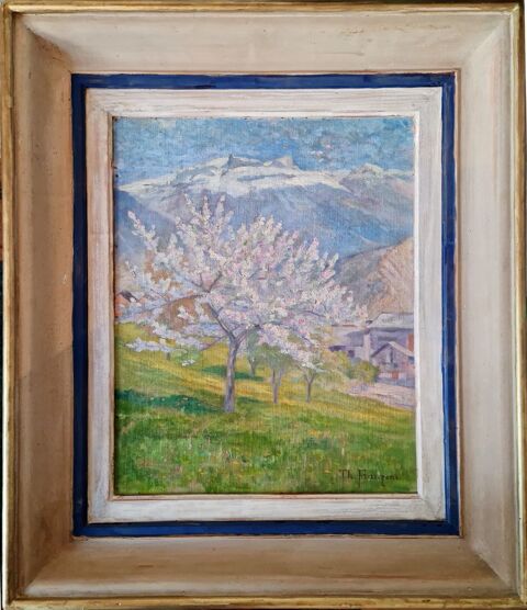 tableau de Thérèse-Agnès Franzoni, de l'Ecole Romande Paris 16 (75)