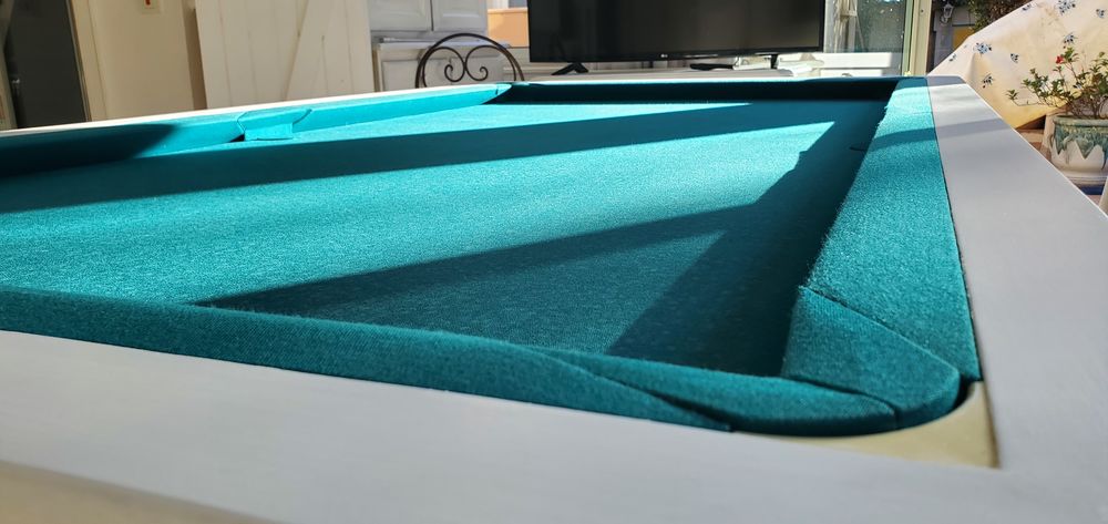 Billard mixte fran&ccedil;ais / am&eacute;ricain avec plateau Meubles