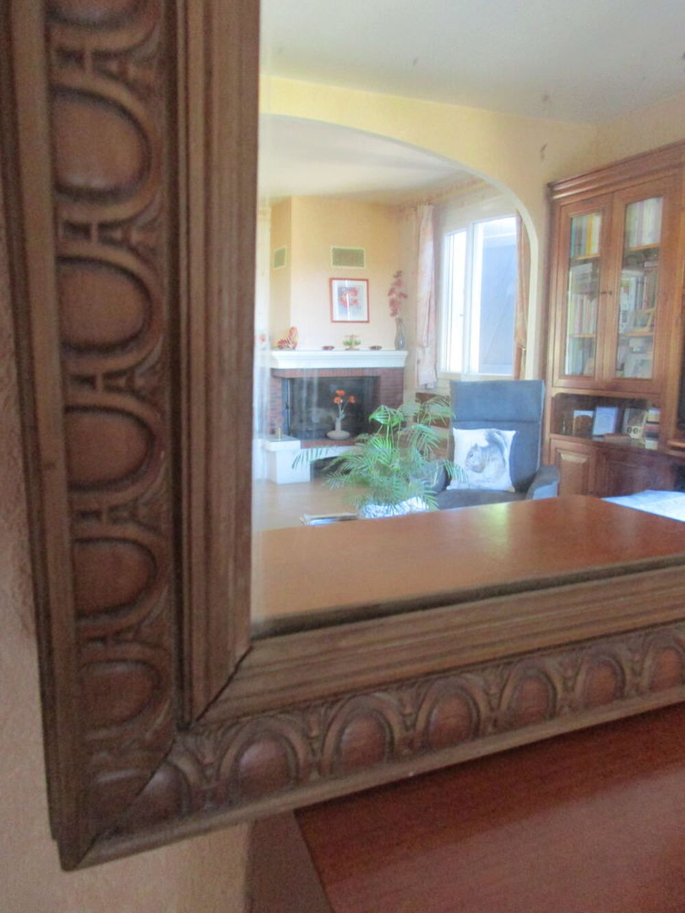 MIROIR ANCIEN cadre vintage Décoration