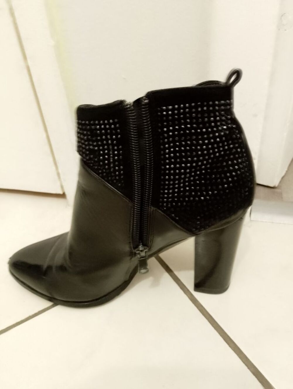 BOTTINES NOIRES FEMME Chaussures