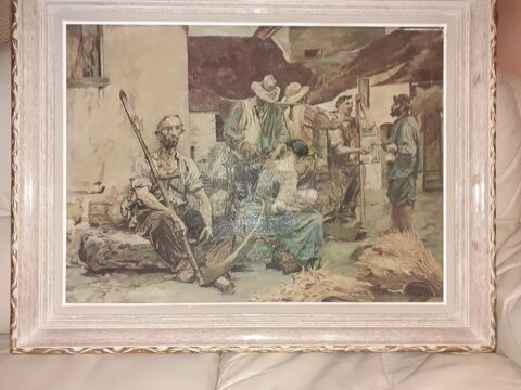 peinture ancienne sur toile Avignon (84)