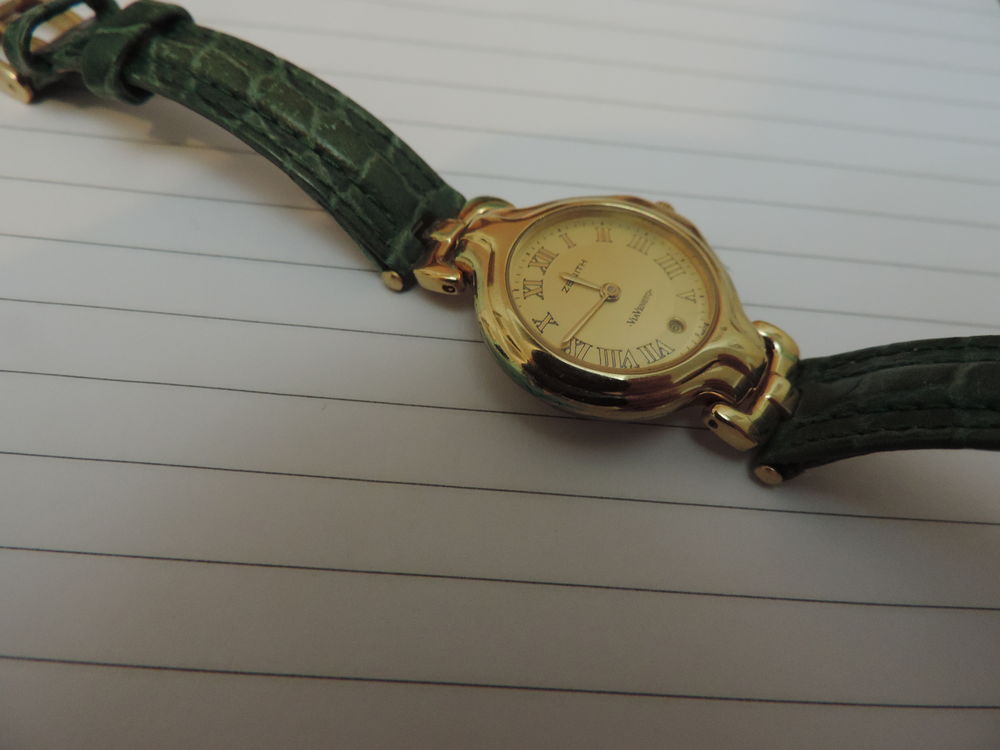 TRES BELLE MONTRE ZENITH - VIAVENETO - PLAQUE OR. Bijoux et montres