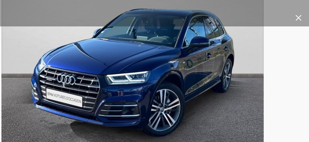 Q5 55 TFSI e 367 S tronic 7 Quattro S line 2019 occasion 37600 Beaulieu-l&egrave;s-Loches