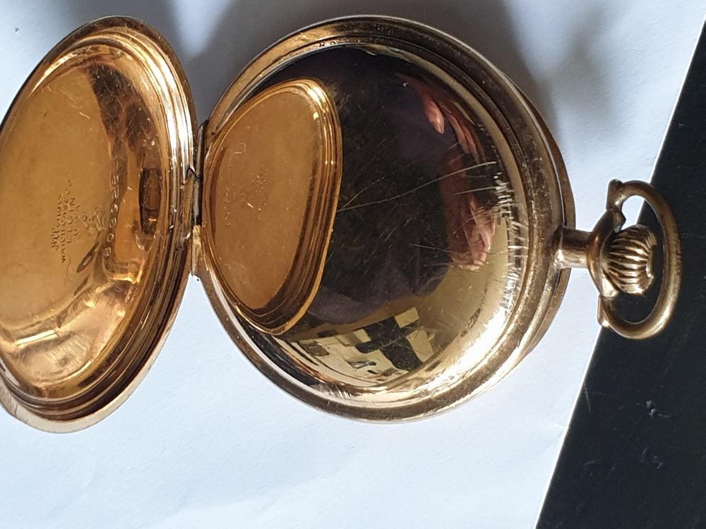 Montre Gousset illinois watch case co Bijoux et montres