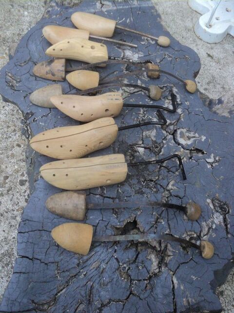 Lot d'Embauchoirs � Chaussures en Bois D�co Atelier 25 Loches (37)