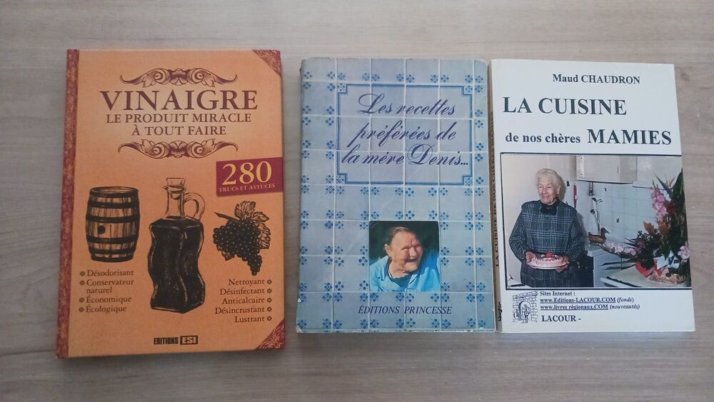 Collection plus de 35 livres de cuisine &agrave; 5€ pi&egrave;ce, lot poss Livres et BD