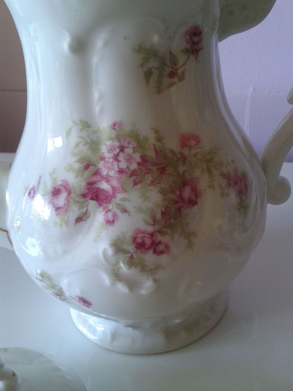 Solitaire en porcelaine ancienne style Shabby chic Cuisine